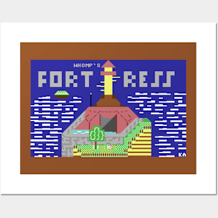 SM64 Whomp's Fortress PETSCII (C64) original artwork Posters and Art